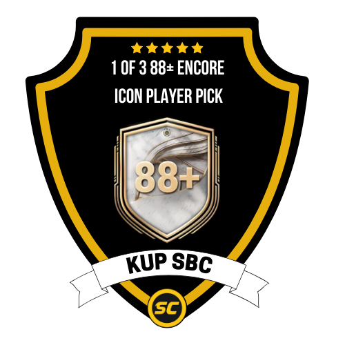 EA FC 26 SBC 1 of 3 88+ Encore Icon Player Pick - PS4, PS5, Xbox One, Xbox Series X, Xbox Series S
